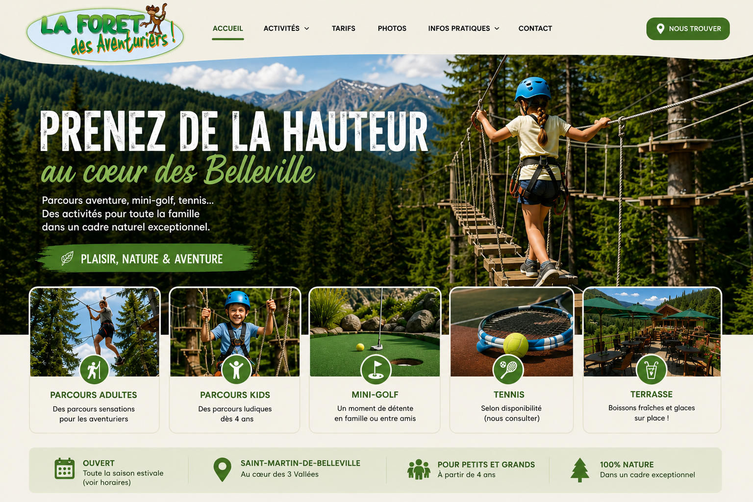 La Forêt des Aventuriers